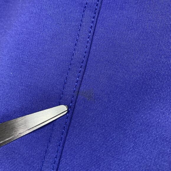 Ted Baker Dress Womens Size 0 Blue Bodycon Cocktail Mini Body Shaping Fitted - Picture 12 of 13